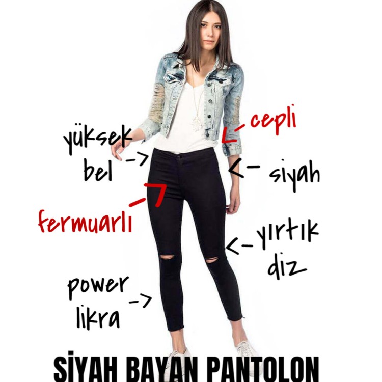 Skinny Pantolon Stil Önerileri