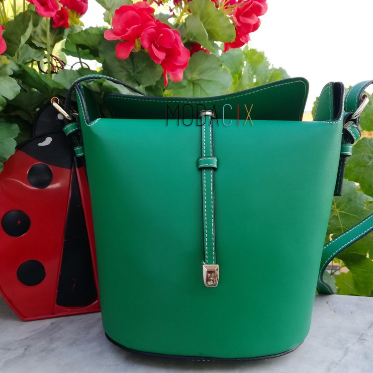 Yeşil  Renk Green Elegant Bayan Çapraz Çanta