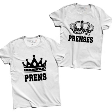 Prens Prenses Sevgili Tişörtleri