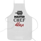 İsim Yazılı Master Chef Mutfak Önlüğü Hediye Kutusunda