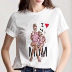 Cix Anne Kız Tişört - I Love Mom