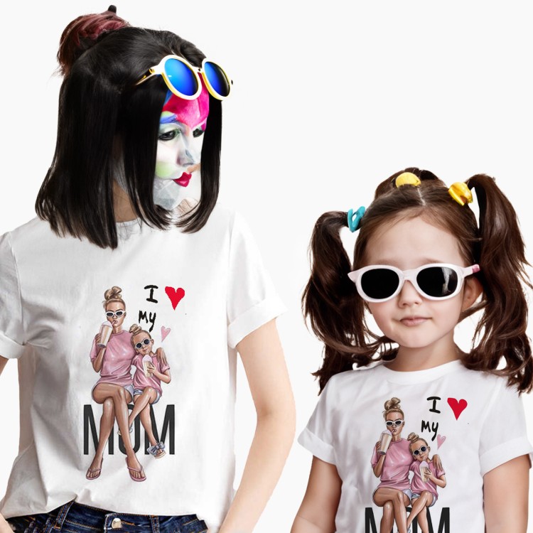 Cix Anne Kız Tişört - I Love Mom
