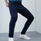 Erkek Kot Pantolon - Likralı - Lacivert-1