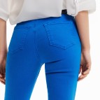 Mavi Dar Paça Pantolon - Slimfit -  Düşük Bel