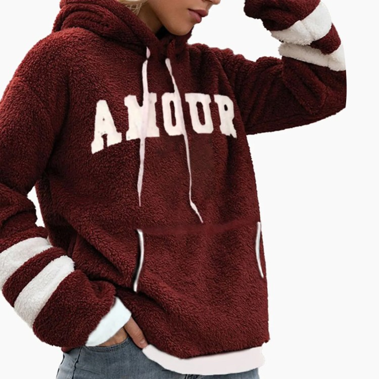 Bordo Bayan Sweatshirt