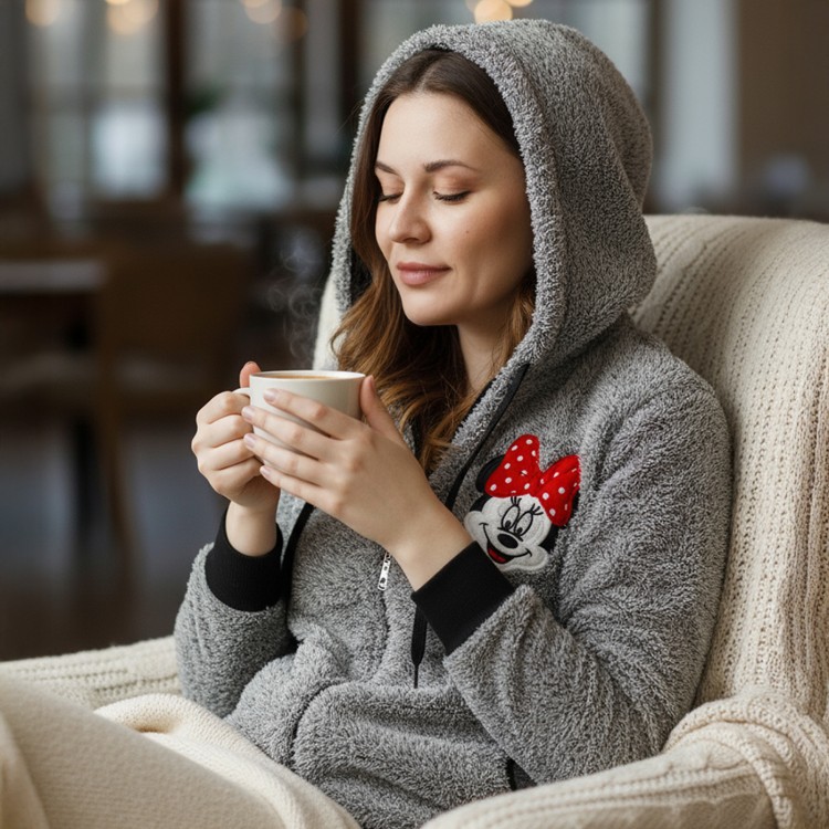 Minnie Mouse Peluş Sweatshirt
