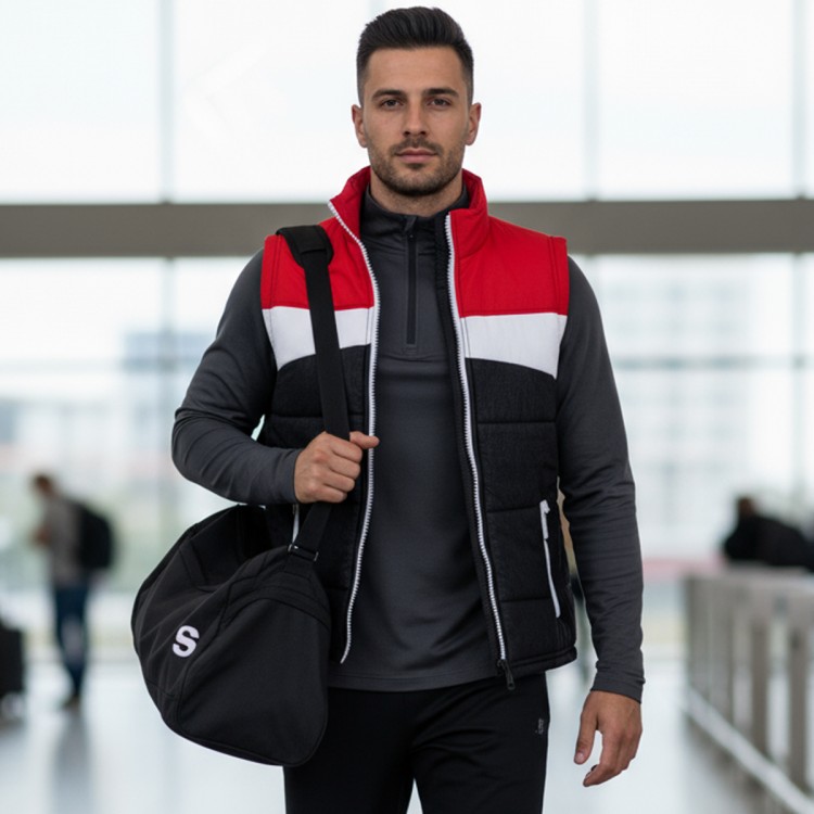 Renkli Erkek Şişme Yelek - Slimfit
