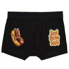 Seni Yerim Sosis Yazılı Karikatür Baskılı Hediyelik Erkek Boxer