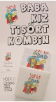 Baba - Kız Tişört Kombinleri
