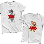 Tom ve Jerry Sevgili Tişörtleri