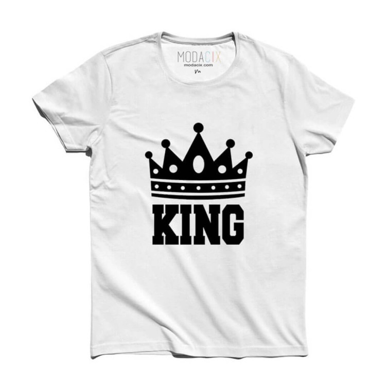 King (kral) Tişört